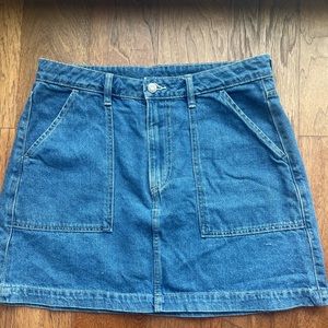 H&M denim skirt